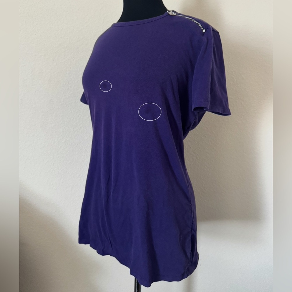 Michael Kors Purple Women's Top XL - Picture 5 of 7